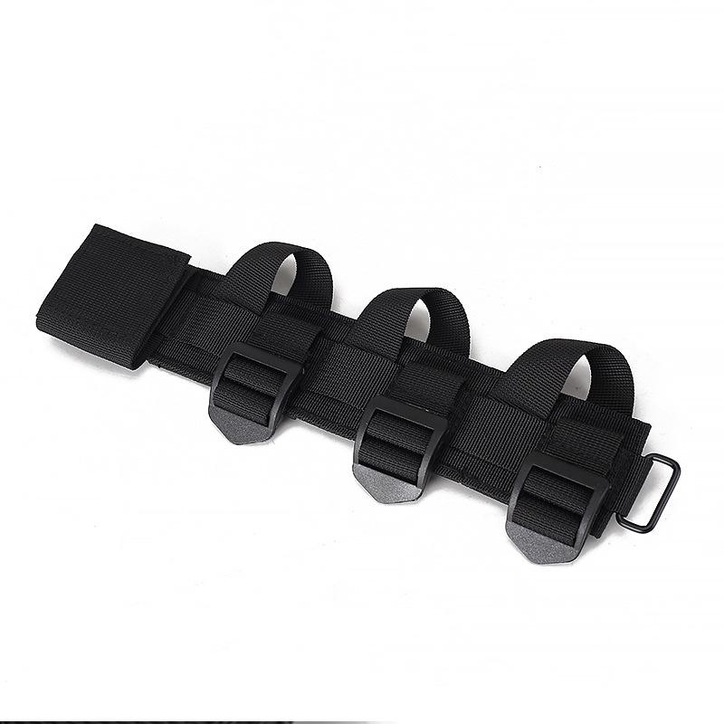 Tactical Outdoor Knife Sheath with Molle Strap & Belt Loop for Fixed Blade Knives