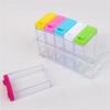 Transparent Spice Jar Set Kitchen Storage Container Creative Salt Shaker Food Grade Plastic