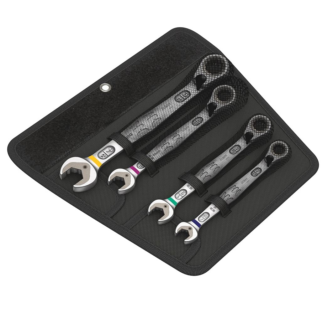

Wera 05020092001 Combination Ratchet Wrench 6001 Inch Size Imported from Set, Joker, 4-Piece Set, [Officially Japan]