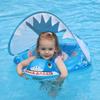 Baby Float Kids Bath Baby Float with Foot Removable Cute Air Pump For 3 Months 6 Years Old Kids [180-Day Warranty] Hole, Sunshade, Shark, Set, -