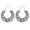 Retro Hollow Heart Shape Earrings - European and American New Style Jewelry