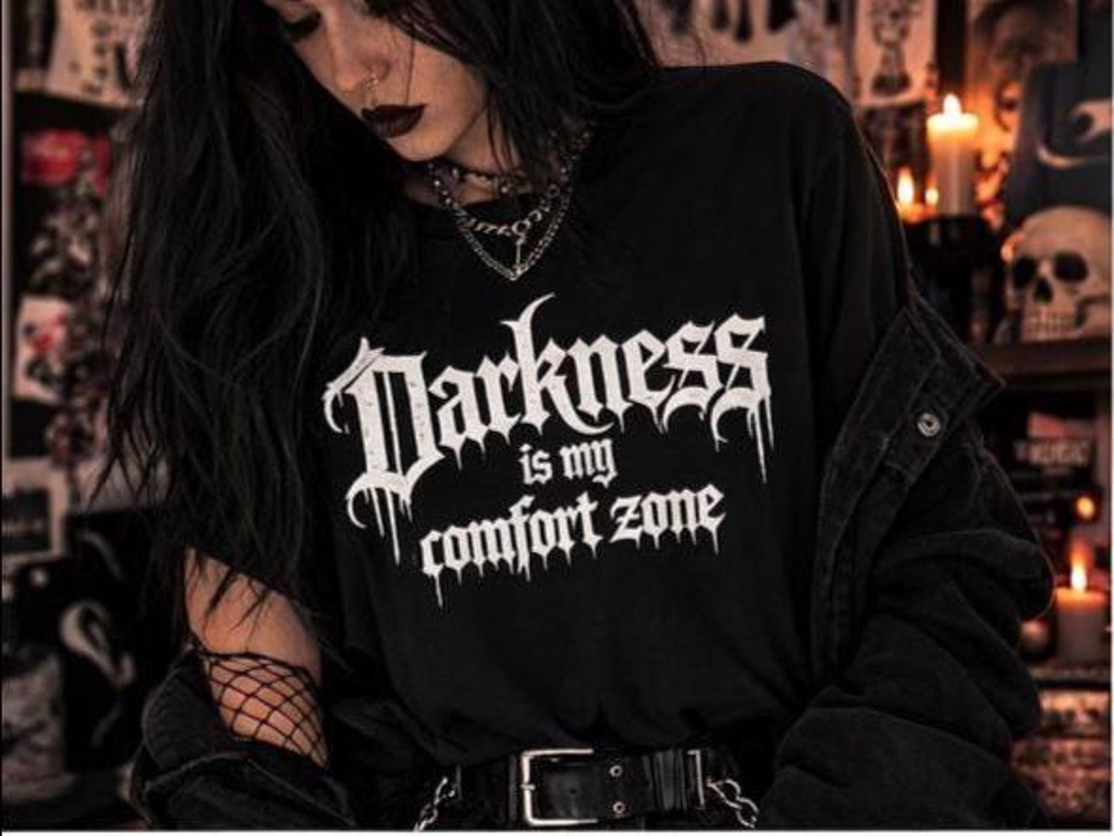 Gothic Comfort Zone T-Shirt | Dark Goth Alternative Clothing 3XL
