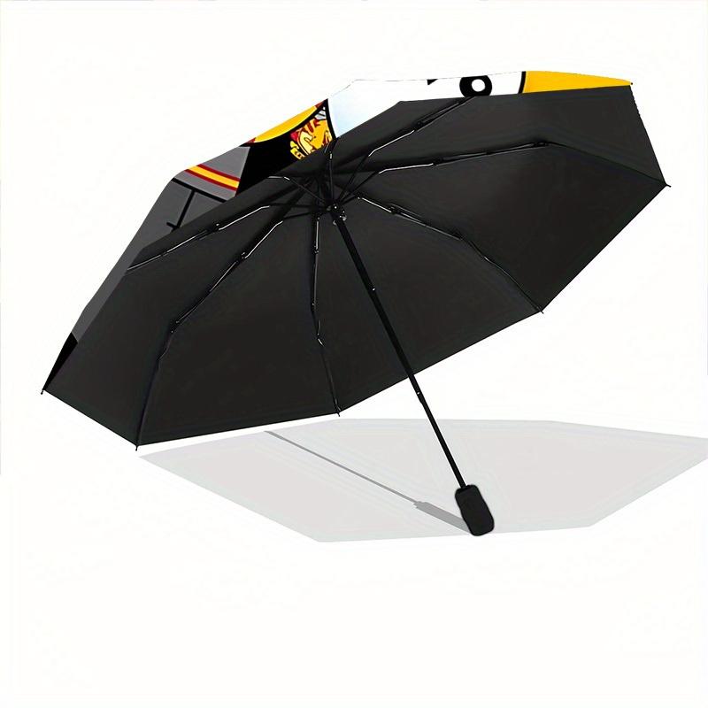 1pc Harry Potter Automatic Opening/closing Umbrella, Compact Travel Umbrella - - Festive Accessory, Sturdy Ribs Yy250807111