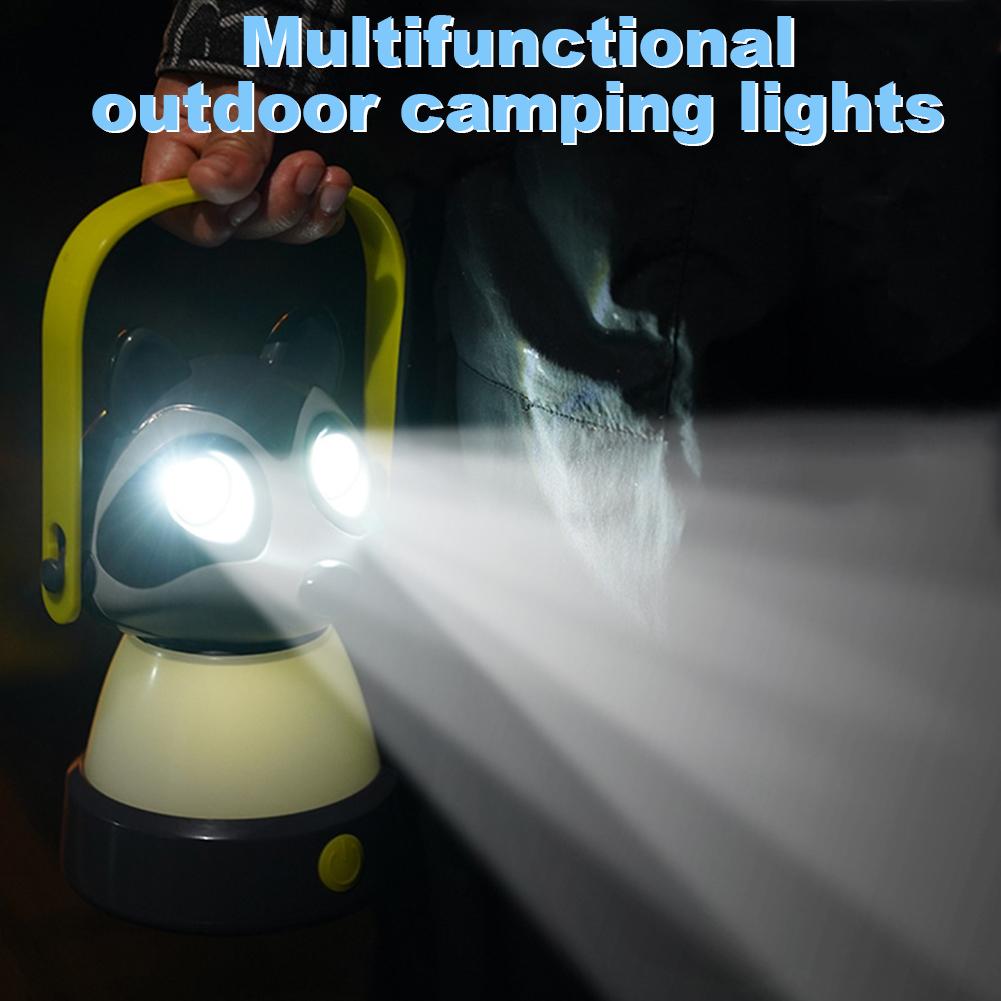 Kids LED Lantern Waterproof Camping Night Walk Searchlight Super Bright Nightlight for Boys Girls