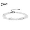 Durable Bracelet Women Irregular Beads Decor Adjustable Length Non-fading Wrist