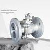 WCB Hard Seal Flange Ball Valve