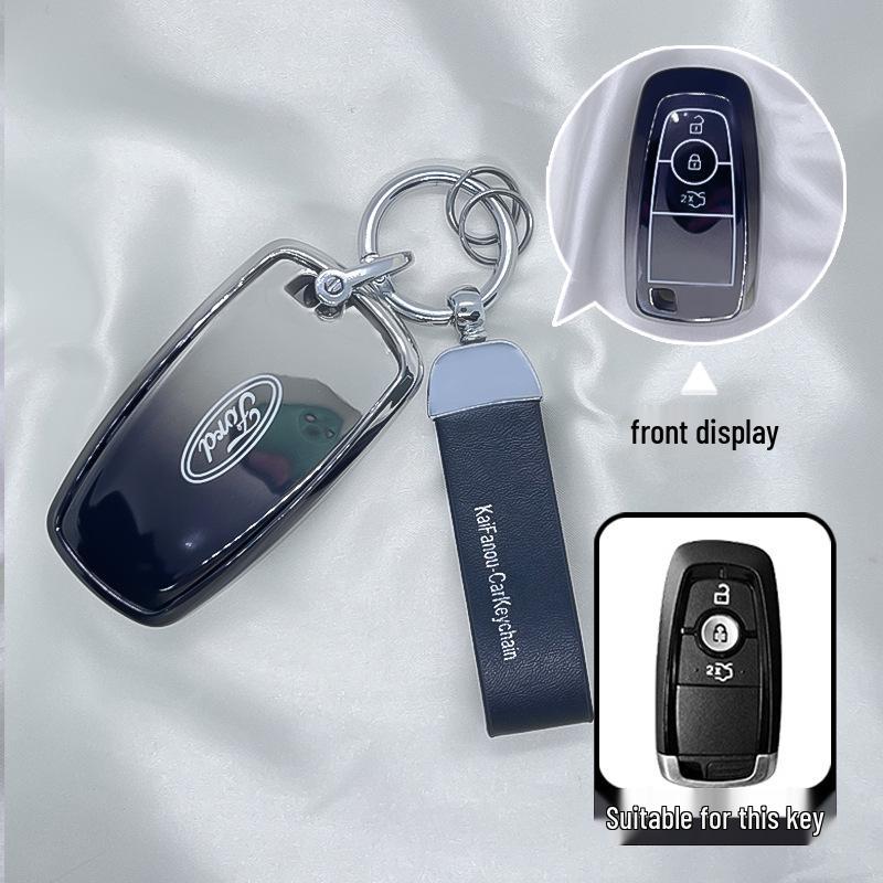 Ford Mondeo, Focus, Escort, Edge, and EcoSport Key Cover