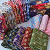 50/100/200cm Japanese Kimono Cheongsam Bronzing Print Fabric Cherry Blossoms Sewing Cotton Cloth DIY Bag Patchwork Accessories
