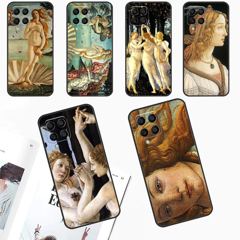 Sandro botticelli Renaissance art Case For Samsung Galaxy M31 M51 M21 M30s M20 M14 M34 M54 M12 M32 M52 M13 M23 M33 M53 M55