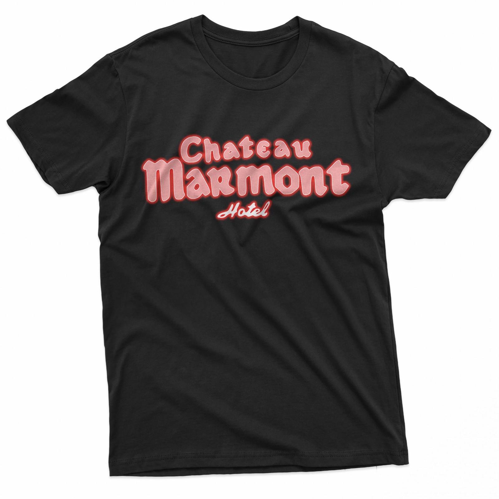 Retro Chateau Marmont Retro 70s Hotel Graphic T-Shirt S