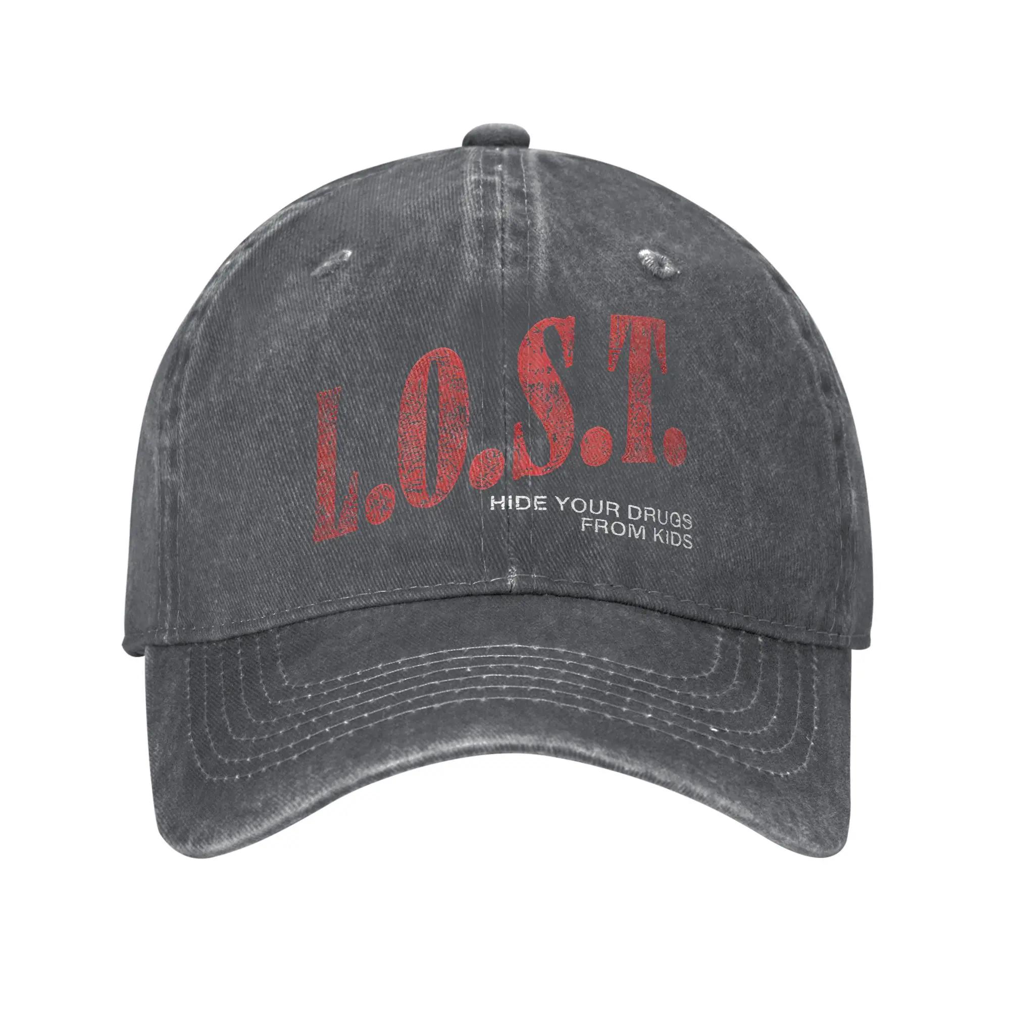 

Retro MGK Lost Americana Rapper Baseball Caps Unisex Distressed Denim Sun Cap 2025 New Album Outdoor Workouts Gift Caps Hat Adjustable