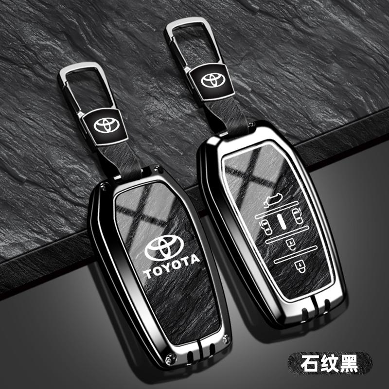 Custodia Cover Guscio Chiave Telecomando Auto Per Toyota RAV4 Corolla C-HR Crown Camry Land Cruiser Prado Yaris Avensis Accessori Protettivi