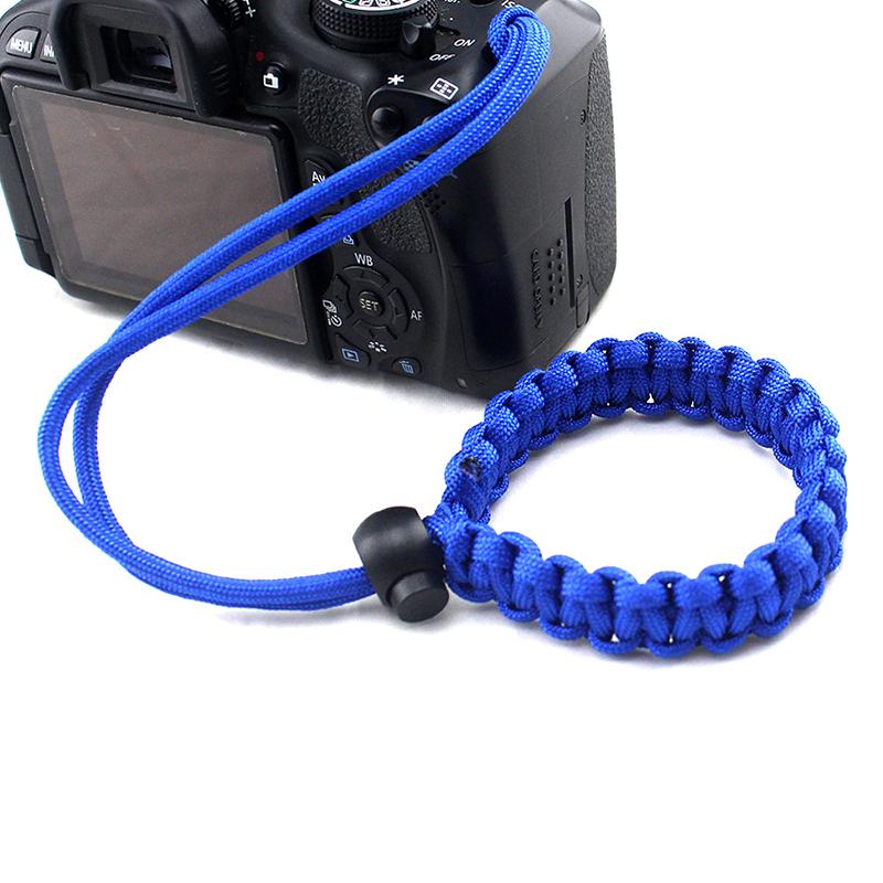 1Pc Hand Grip Paracord Braided Wristband For Dslr Digital Camera Strap Anti-Lost Camera Wrist Strap