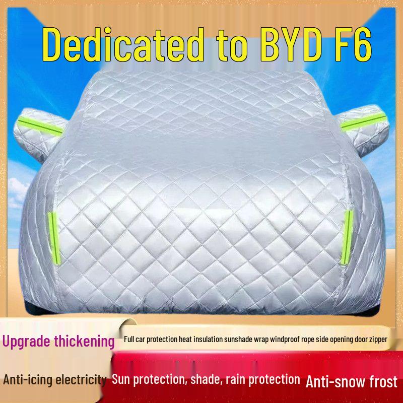 

BYD F6 All-Weather Car Cover: Sun, Rain, Dust, Heat, Frost & Snow Protection Thickened Cotton Hail Protection All-Season
