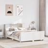 VidaXL Bed Frames Without Mattress White 160x200 Cm Solid Pine Wood 3323762