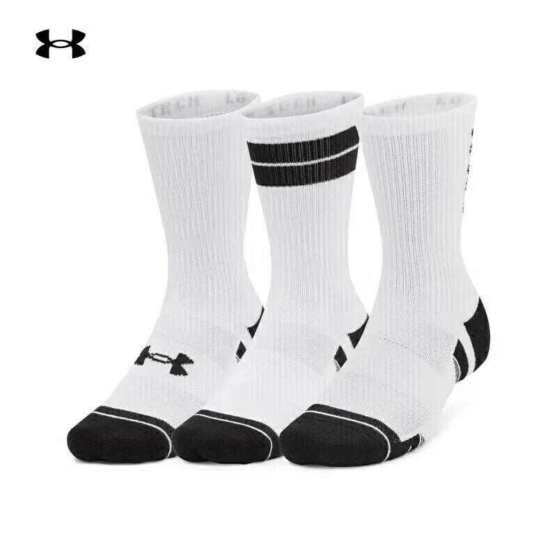 Under Armour UA Performance Tech Training Crew Socks (3-Pair)