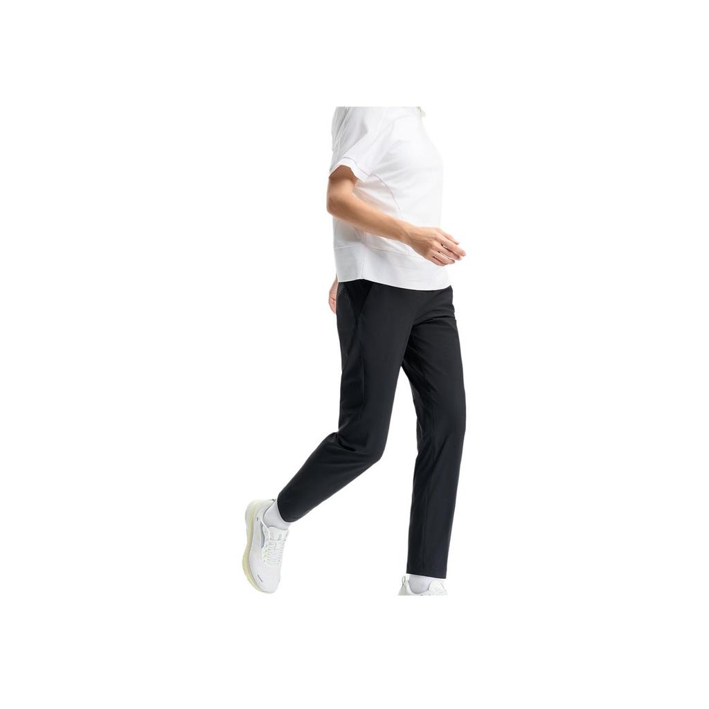 New FILA Knitted Sweatpants Women's Pitch Black A11W431612F-BK