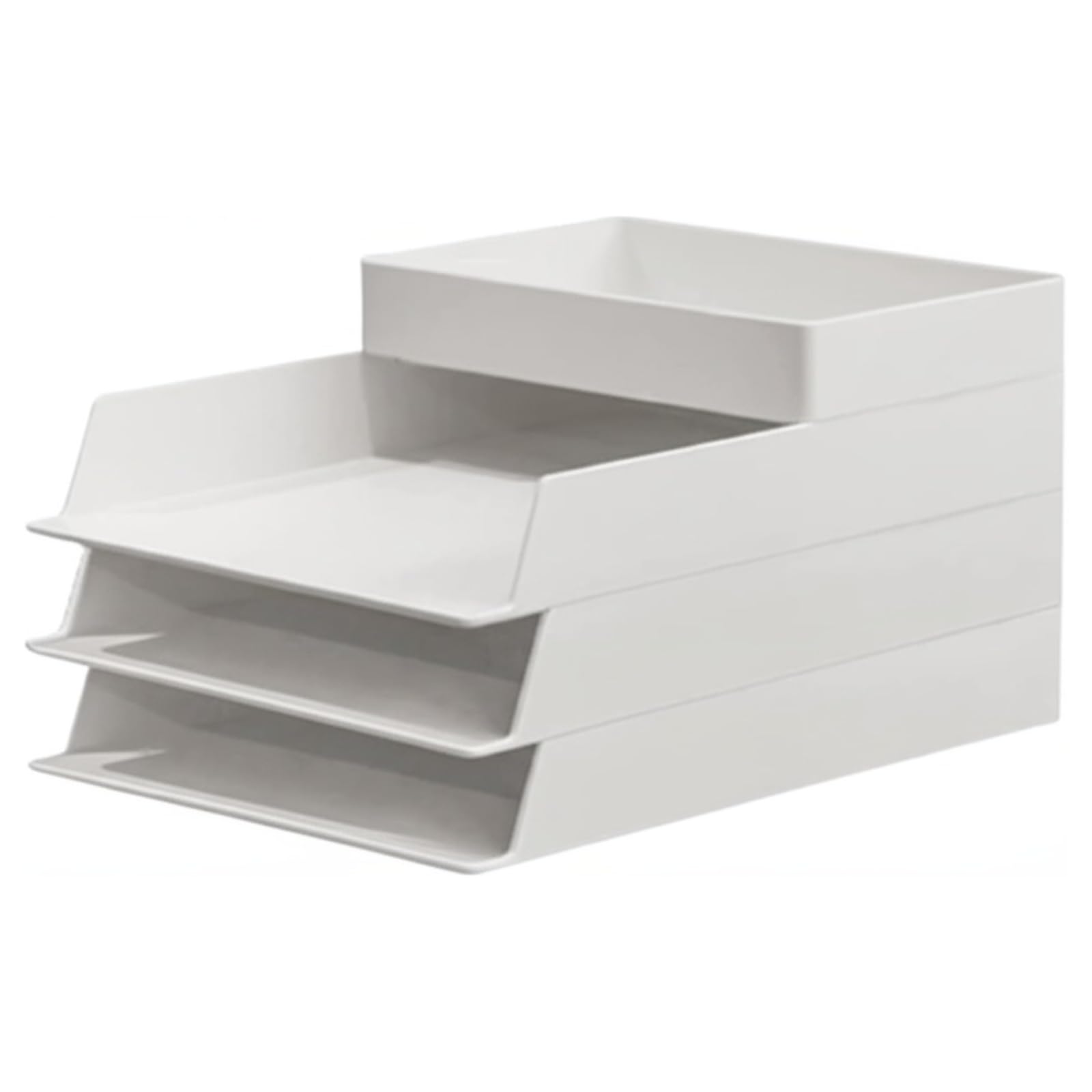 All Trust Letter Case Document Tray A4 Document Organizer Print Storage 4-Tier Letter Tray 5790₽
