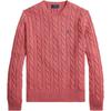 Polo Ralph Lauren FW25 Vestibilità Regolare Maglione in Cotone a Trecce Girocollo Maglione da Uomo 710775885-530