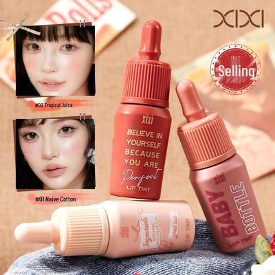 Xixi Snow Cream Satin Glow Liquid Blush - Energetic Natural Nude Matte Blush
