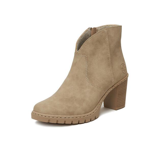 Rieker Y2553-60 Beige Ankle Boots