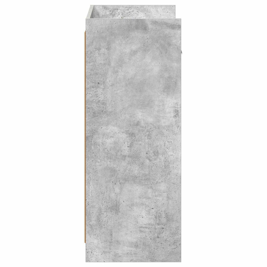Shoe Cabinet Concrete Grey 48 x 36 x 92 cm Engineered Wood