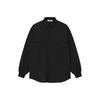Essentials SS25 Camicia Oxford Uomo Camicie Nero Jet 186SP254420F