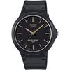 Standard Analog Quartz Watch Mw 240 1e2v Black Gold Imported Model