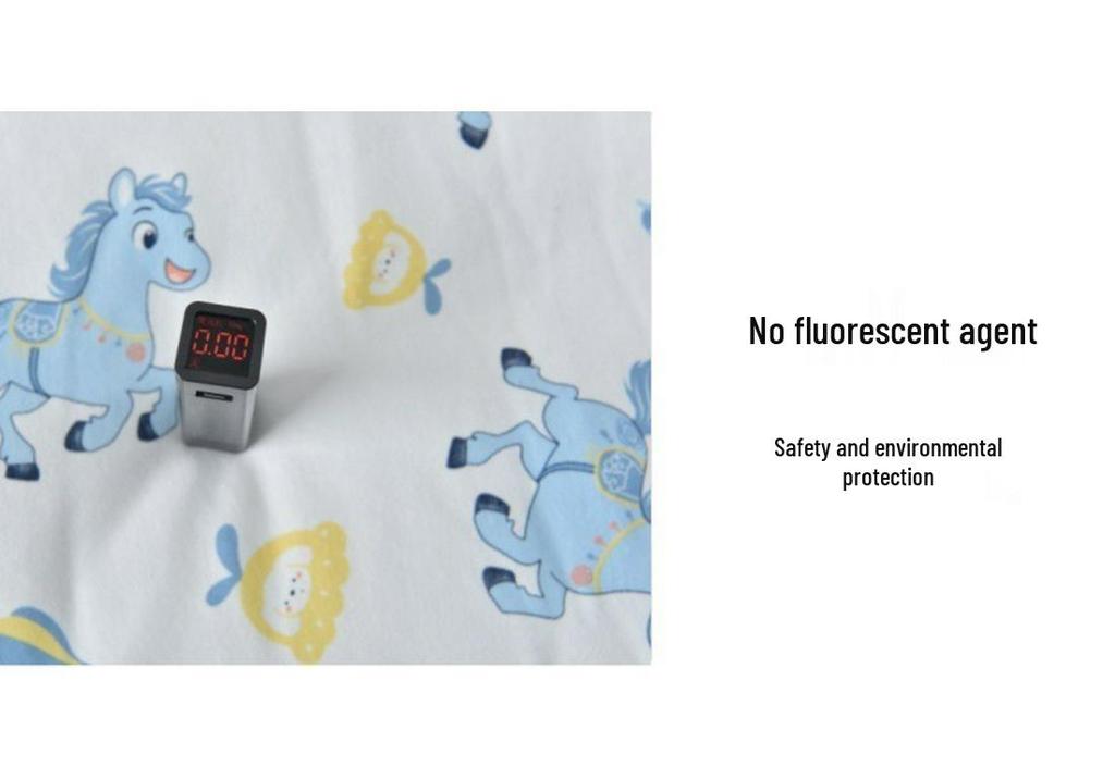 Year of the Horse Baby Swaddling Blanket - Pure Cotton, Thickened for Spring/Autumn, Perfect for Newborns in Delivery Room or Outdoor Use