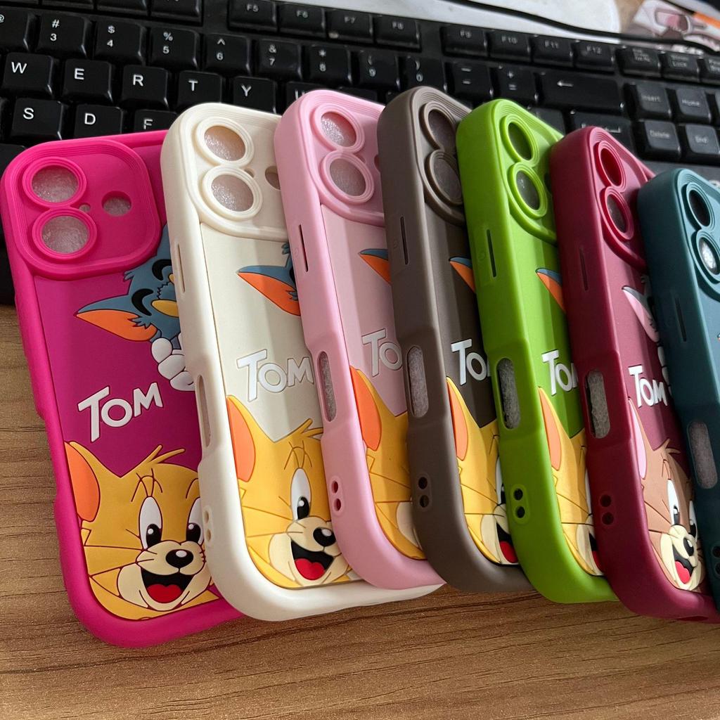 Creative 3D Cartoon Mouse Cat Silicone Phone Case for IP16 Pro Max/15/14/13/12