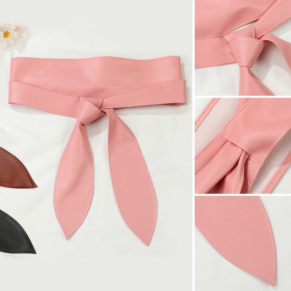 Belts Clothing Decoration Bow Ribbon Women's Wide Girdle Belts Decorative Waistband Waist Strap