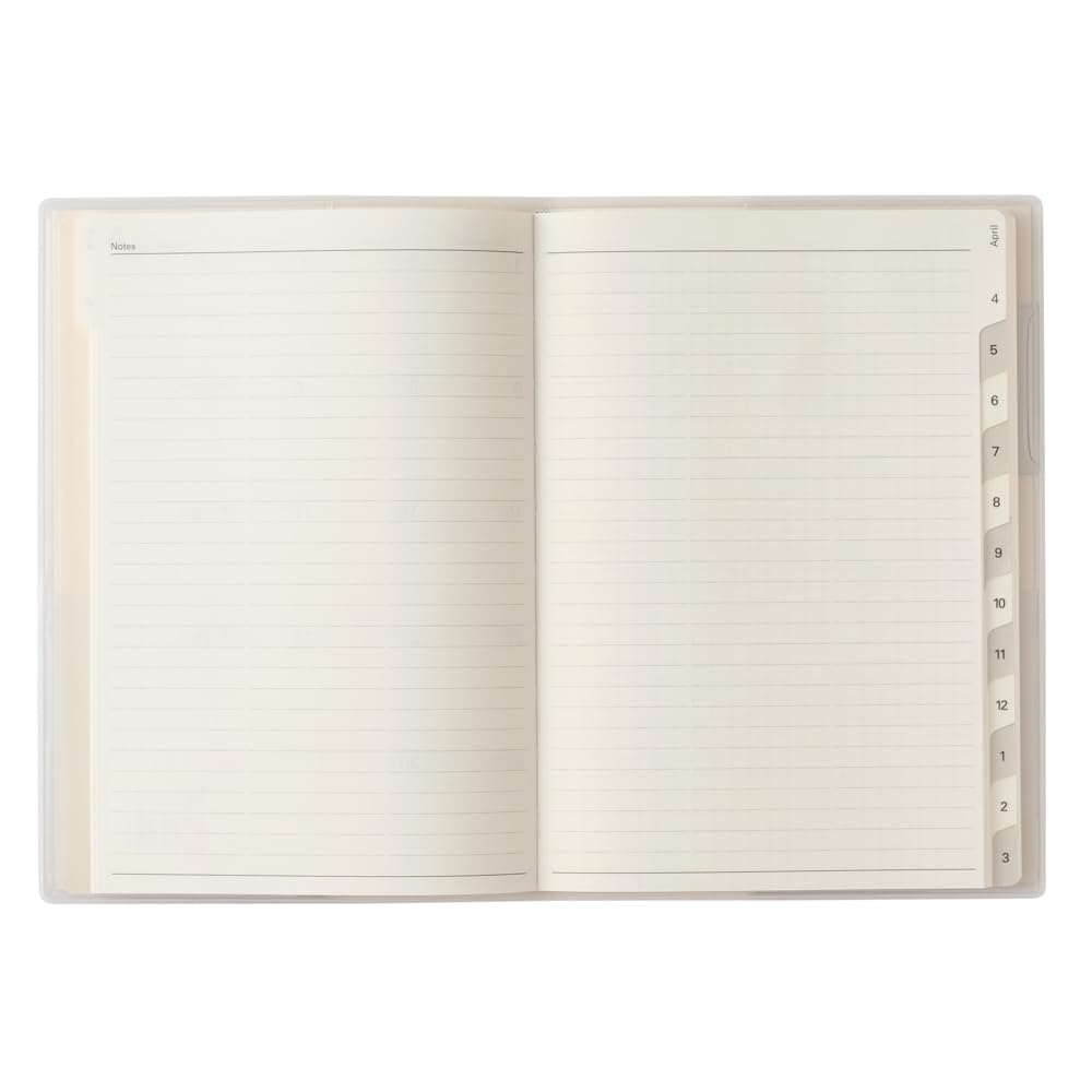 2026 Monthly Planner B6 Size, April Start, Sunday Start, White, Access Depot