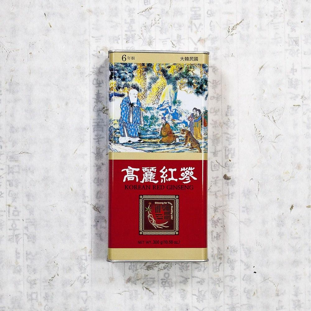 6-Year-Old Red Ginseng (Canned) Large Slices 300g 1 pcs