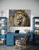 Canvas Print, Lion King Crown