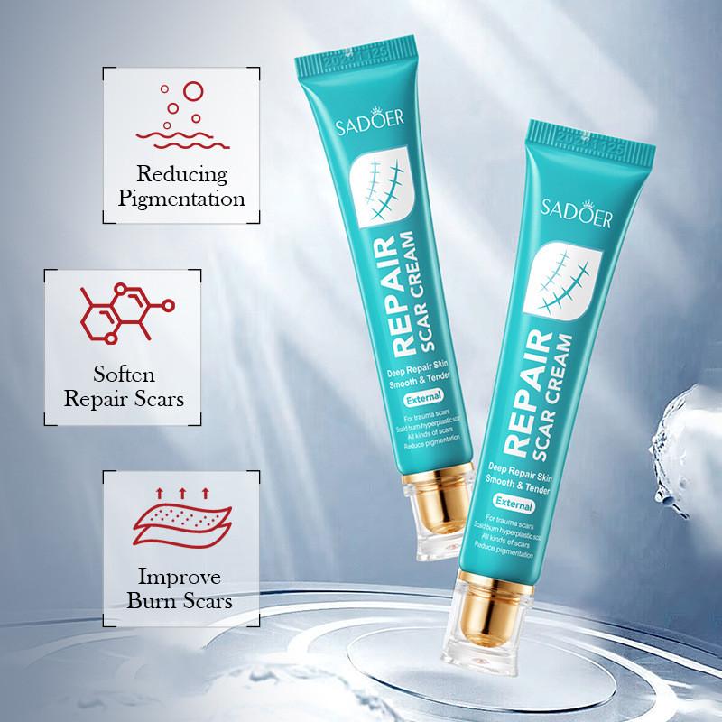Sadoer Scar Cream Moisturizing Formula For Burns And Scars Suitable For All Skin Types