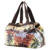 LeSportsac Tote Bag Brown Nylon Women Used