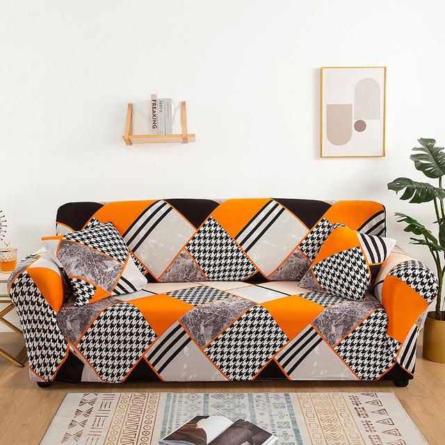 Couch Cover Cotton Floral Printing Couch Towel Slipcover Couch Covers For Family Space Couch Cover Funda Couch Furniture Protect Furniture