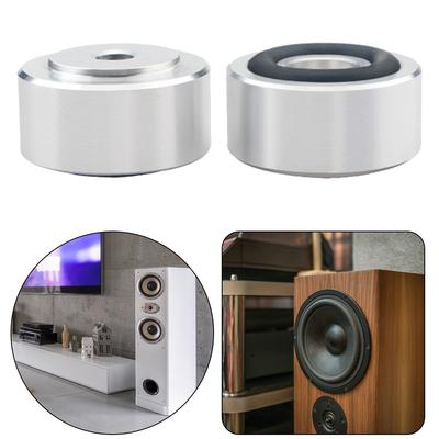4-20Pcs HIFI Speaker Spikes Stand Feet Pad Aluminum Alloy Shock Absorbing Foot Pad Isolation Absorb Shock Amplifier Base Feet