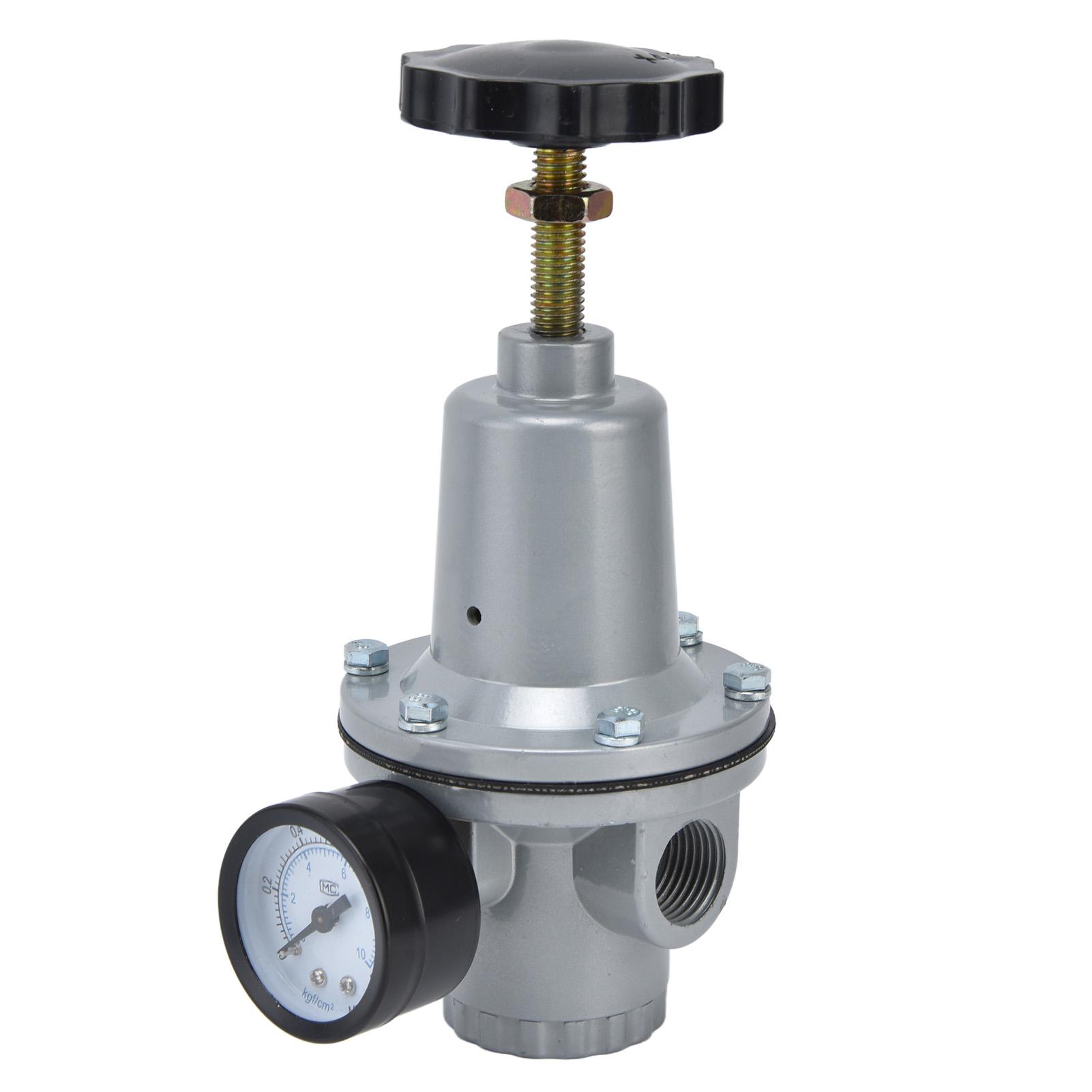 

Air Pressure Regulating Valve Aluminum Alloy Small Pneumatic Air Regulator for IndustryQTY15 G12