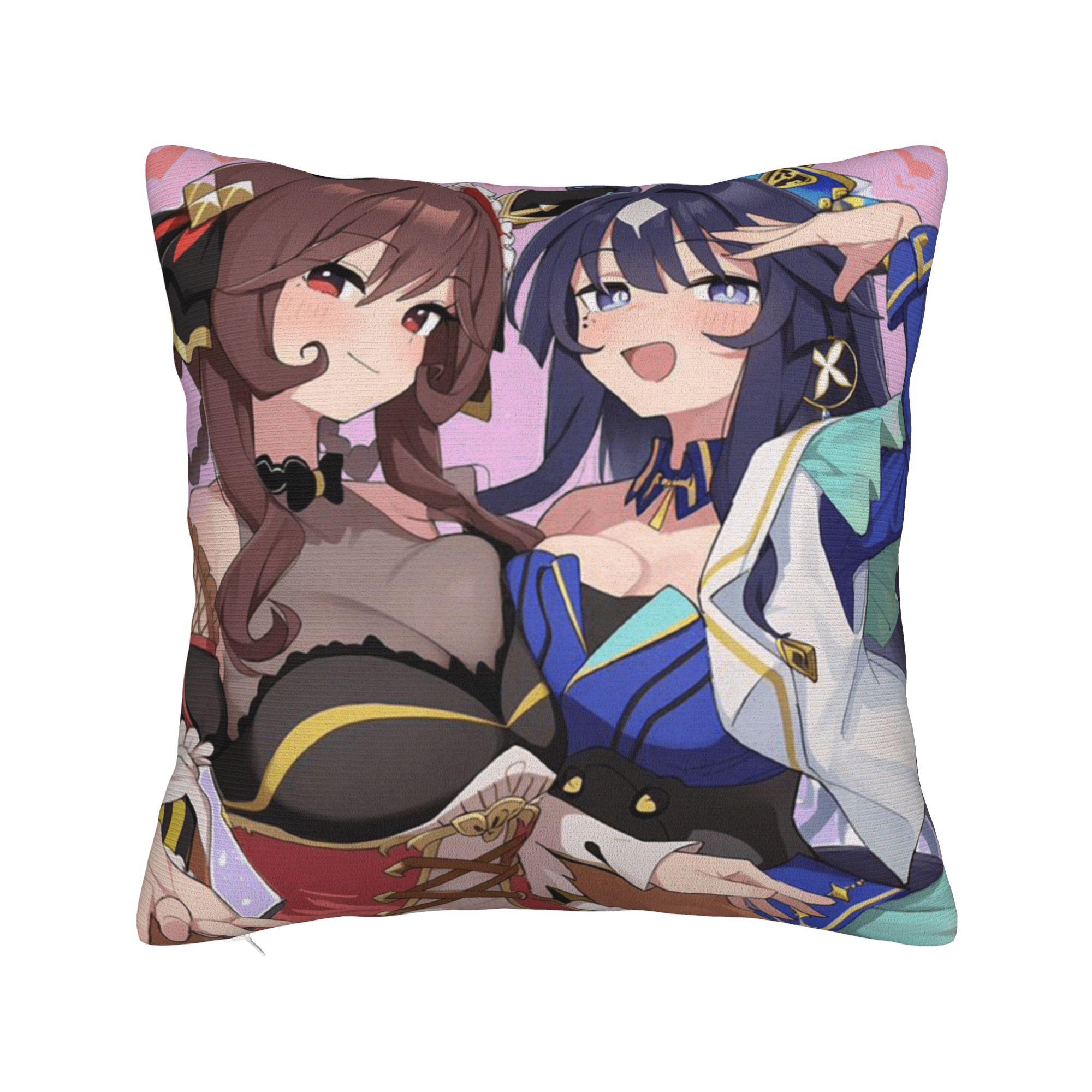 Наволочка Умамусуме Модная наволочка для дивана Домашнее украшение Наволочки 12x12Inch