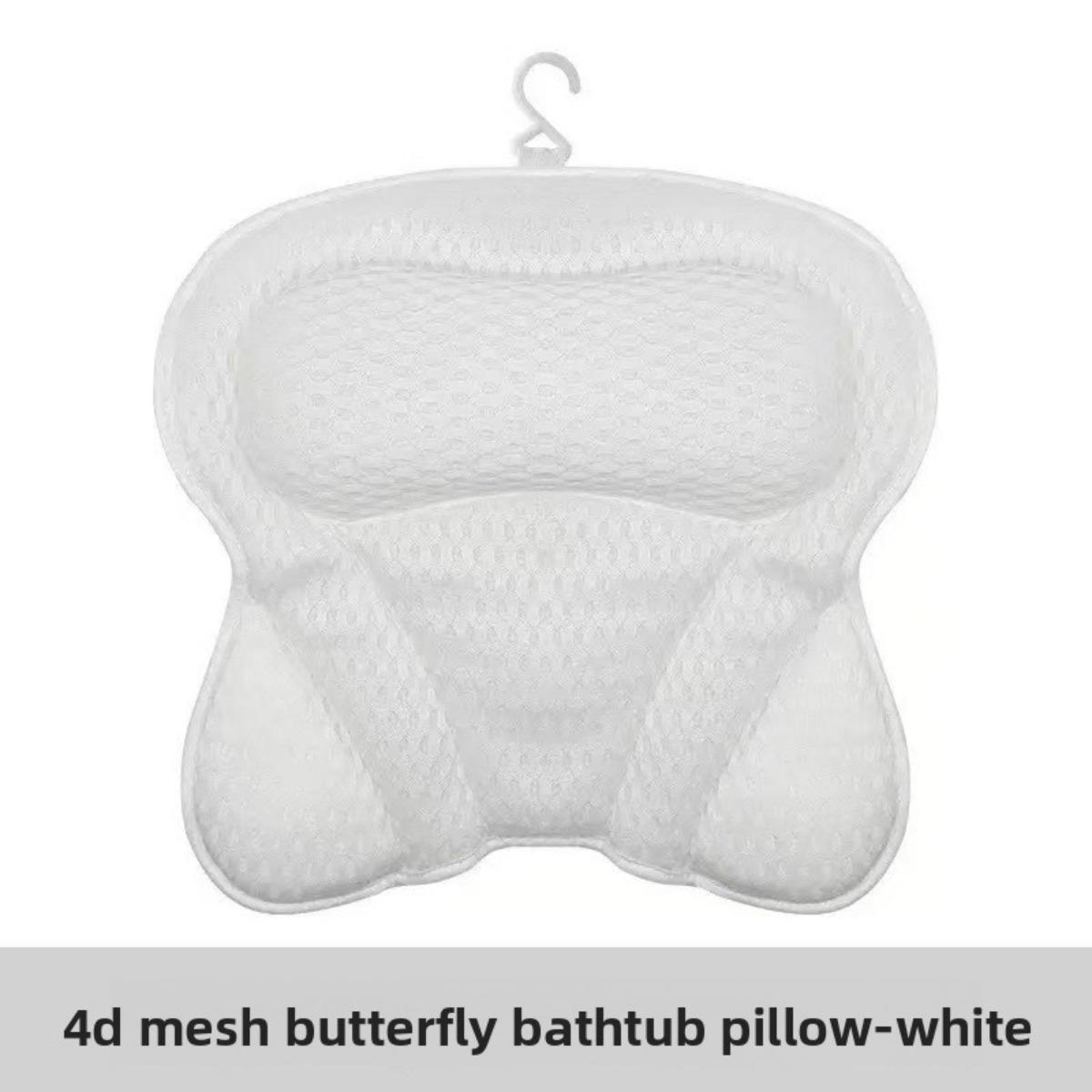 

Спеціально для комфорту, подушка для ванни може бути відрегульована відповідно до вигину вашої шиї, з 6 присосками для швидкого висихання та нековзним покриттям. 1 pc