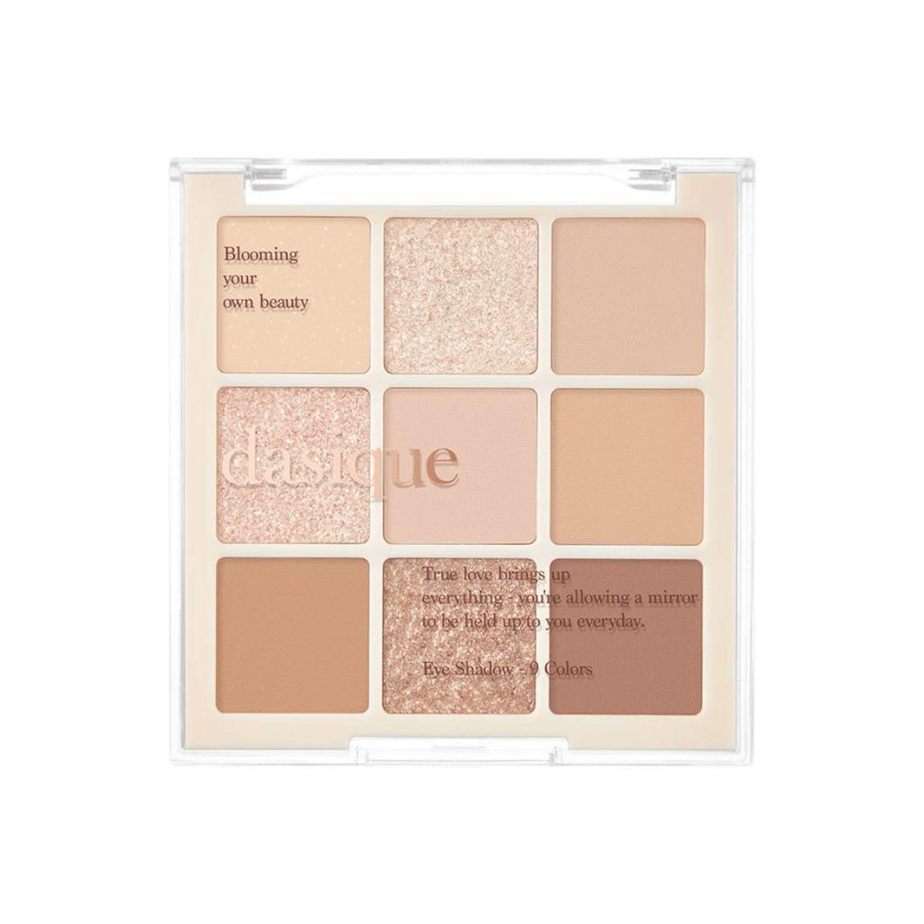Dasique Shadow Palette #07 Milk Latte 8 g - paleta mleczno-kawowych cieni do powiek