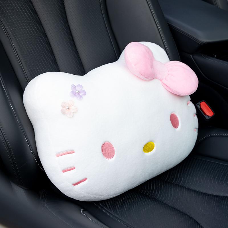 Hello Kitty Car Neck Headrest Pillow Accessories Automobiles Seat Neck Rest Auto Seat Head Support Neck Protector Gifts