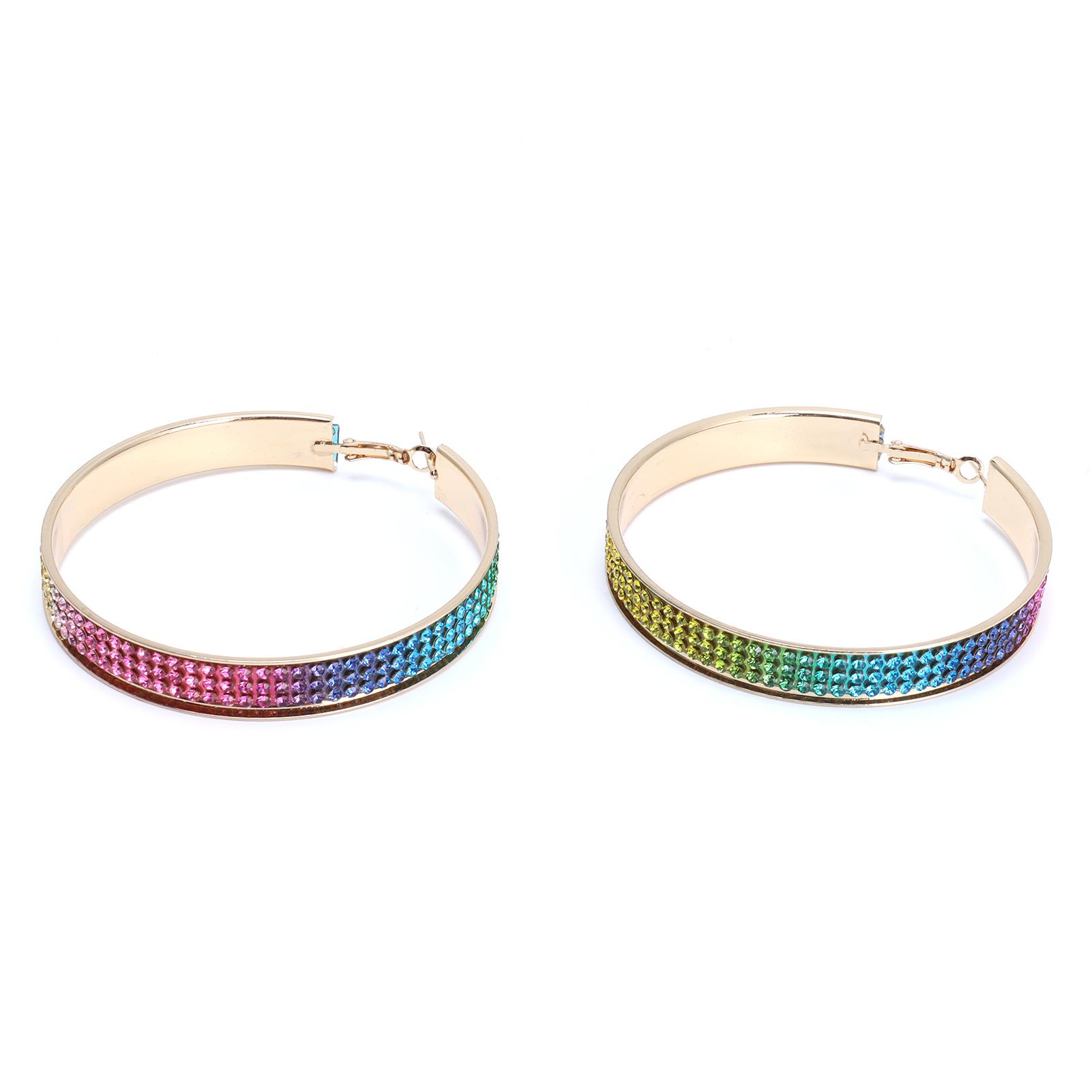 Trendy   Earrings Metal Alloy Fashion Gradient   Earrings Dangler for Women