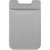 Stealodeal Multipurpose Adhesive Phone Jacket Card & Earphone Mobile Holder Jacket Pouch (Silver)