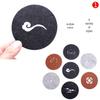 Pabei 9cm Round Hollow Felt Drink Coaster