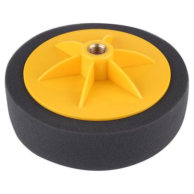 6inch15cm Schwamm Rad Polieren Waxing Pad Kit Werkzeug für Auto Polierer Schwarz