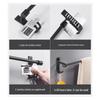Huijia Punch-Free Space Aluminum Towel Rack