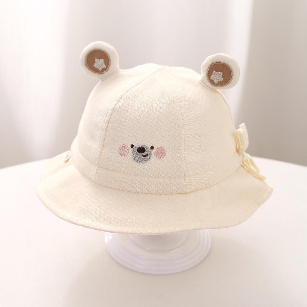 Cute Animal Children's Sun Protection Bucket Hat for Boys and Girls - Adorable Spring Fisherman Hat for Small Children