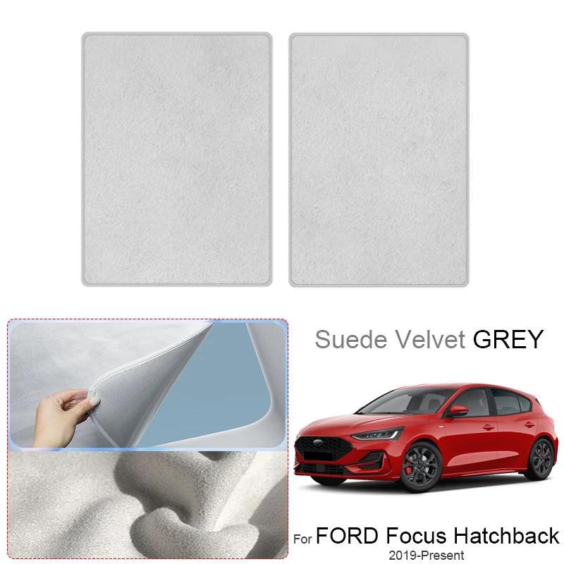 Car Suede Fabric Electrostatic Adsorption Sunroof Sunshade For Ford FOCUS Hatchback WAGON 2019-2026 Anti-UV Insulation Skylight